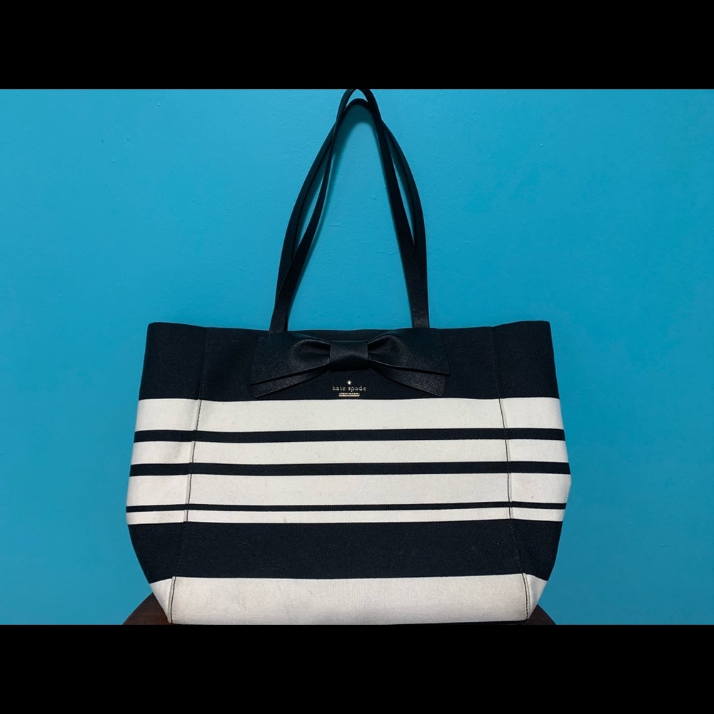 Kate Spade canvas tote